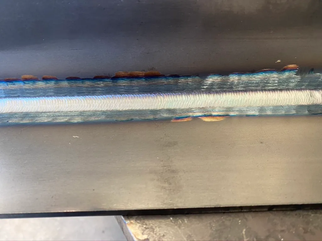 Cordon de sudură TIG uniform pe inox