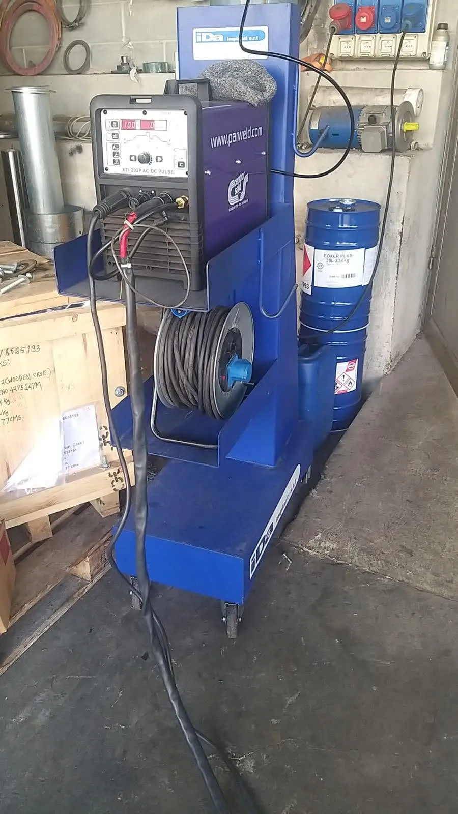 Invertor TIG AC/DC cu puls, pentru aluminiu